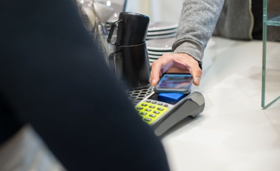 A digital wallet showcasing secure payment transactions on a smartphone, symbolizing advanced fintech solutions.